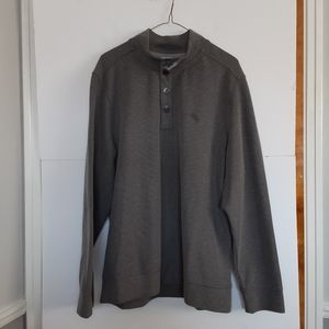 Tommy Bahama gray Henley. NWT